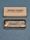 Rare! Vintage Engelhard Australia 5 Troy Oz .999 Fine Silver Cast Poured Bar