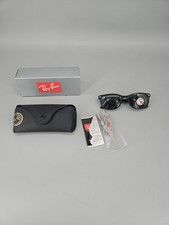 RAY-BAN Sunglasses RB 2184 901/58 Black POLARIZED W/ Case Box
