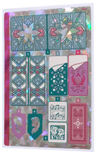 LEGO STICKER SHEET 43244 ELSA'S ICE PALACE from set New