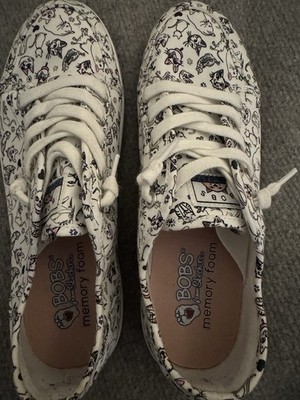 Skechers Women's Size 7.5 Kool Kat Slip-On Sneaker Bobs for Cats