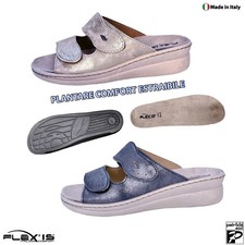 Ciabatte Donna Plantare Estraibile in Vera Pelle Flex'is RE80 By Patrizia Azzi