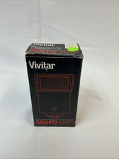 Vivitar Auto Thyristor 550FD M/P/O Shoe Mount Flash For Minolta Pentax Olympus