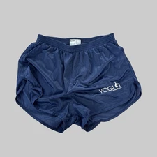 Custom embroidery Yoga men Blue silkie original ranger panty short booty shorts