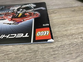 LEGO Technic 8272 Snowmobile Instruction Manual Booklet 2007 Illustrated