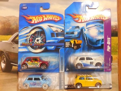 Hot Wheels MORRIS Mini COOPER LOT 4 POP-OFFS HW SNOW STORMERS FIRST EDITIONS CKB