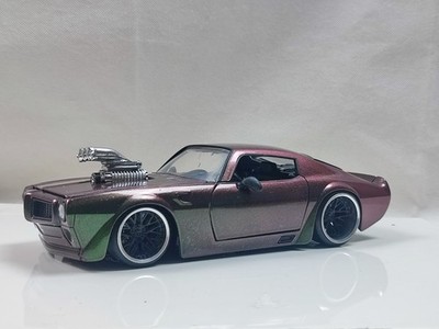 Jada 1/24 1971 Pontiac Trans Am Custom Modified Restomod American Muscle