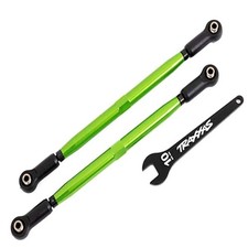 Traxxas TRA7897G X-Maxx WideMaxx Aluminum Front Toe Links Green 2