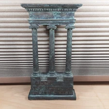 Maitland-Smith Grand Tour Style Roman Columns Brass Architectural Sculpture