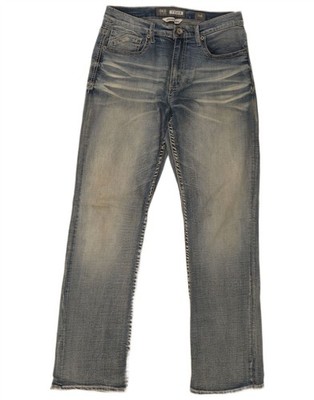 BKE Damen Tyler Straight Jeans W31 L31 blau Baumwolle DP15