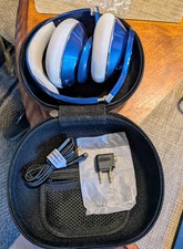 NAKAMICHI BT1703A BLUE Wireless Headphones Bluetooth Noise-Cancelling - tested 