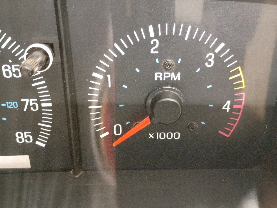87-91 柴油 Tach 规格簇翻新 F150 F250 F350 野马 — 第 4/4 张图片