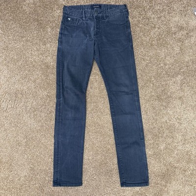Scotch & Soda Amsterdams Blauw Ralston Jeans Mens 30x34 Blue Cotton Low Rise