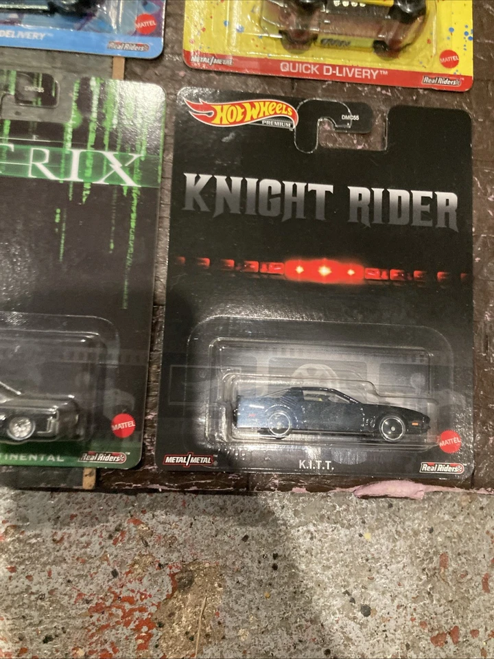 Mattel Hot Wheels PREMIUM The Matrix 1964 Lincoln Continental / упаковка 4 шт. - Изображение 3 из 4