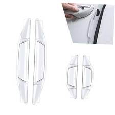 Car Door Side Edge Protection Guard, Car Door Bumper Guards 4 PCS Transparent