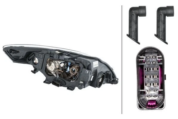 Faro izquierdo ford mondeo 07-15 (1zl 010 541-071) oem hella Foto 3 de 4