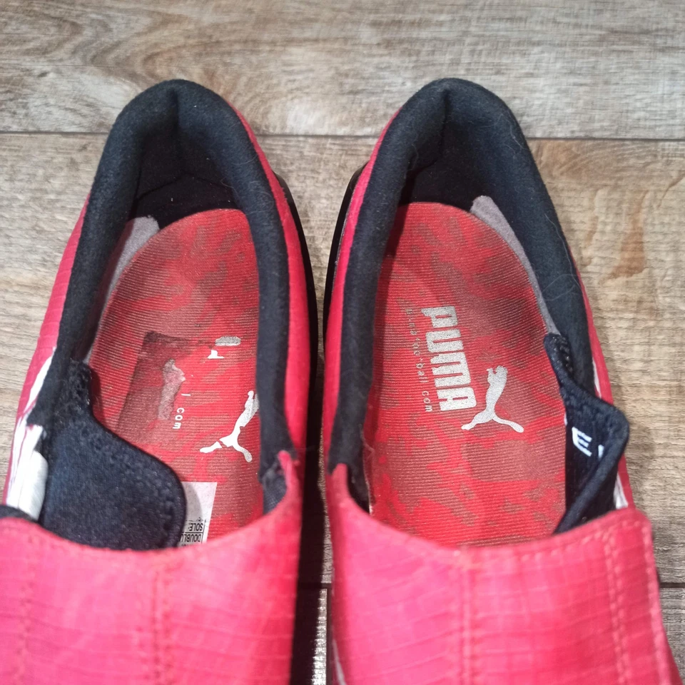 VTG Puma V1.06 SG 2006 Carbon Red/White/Black Soccer Cleats Football Boots Sz 12 - Image 4 of 4