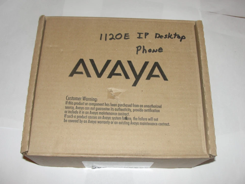 IP-телефон AVAYA 1120E VoIP настольный телефон PoE офисная трубка блок питания - Изображение 3 из 4