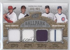 2009 Ballpark Collection Juan Rivera Erik Bedard Matt Holliday Rich Hill 1h3