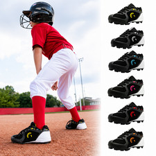 Botines de béisbol Guardian Blaze para niños niñas pequeñas ligas bajos de goma *DEVOLUCIÓN EN TIENDA