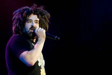 Adam Duritz of Counting Crows at the Meadow Brook Music Theater on- Old Photo 13