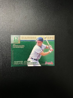 #ad 1999 Pacific Omega Diamond Masters #5 Chipper Jones $2.49