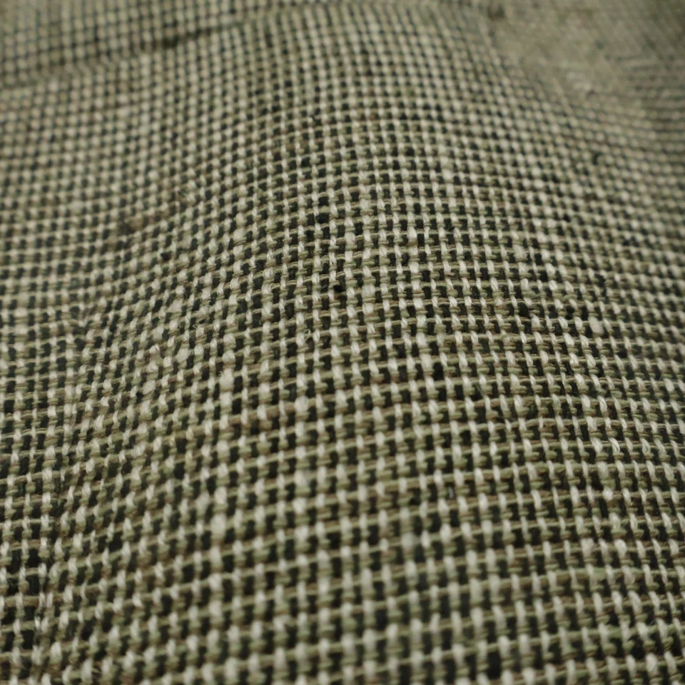 Chaps Mens 46R Brown Tan Plaid 100% Silk Two Button Blazer Sport Coat Jacket - Image 4 of 4