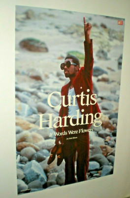 Poster - CURTIS HARDING if words were flowers / the band J
