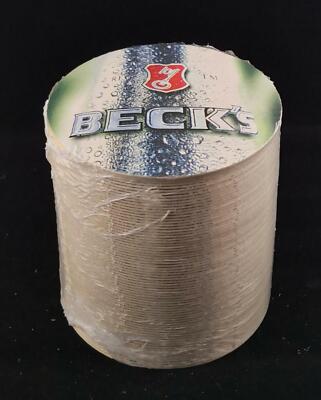 Becks Bier Untersetzer, Bierdeckel, Kneipe, Bar, Bier, 2 x 75 Stück, Neu!