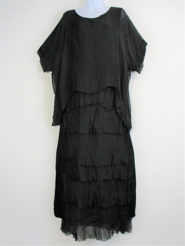 Ladies 30% Silk 70% Viscose All in One Summer Dress & Top One Size:Regular - Picture 41 of 86