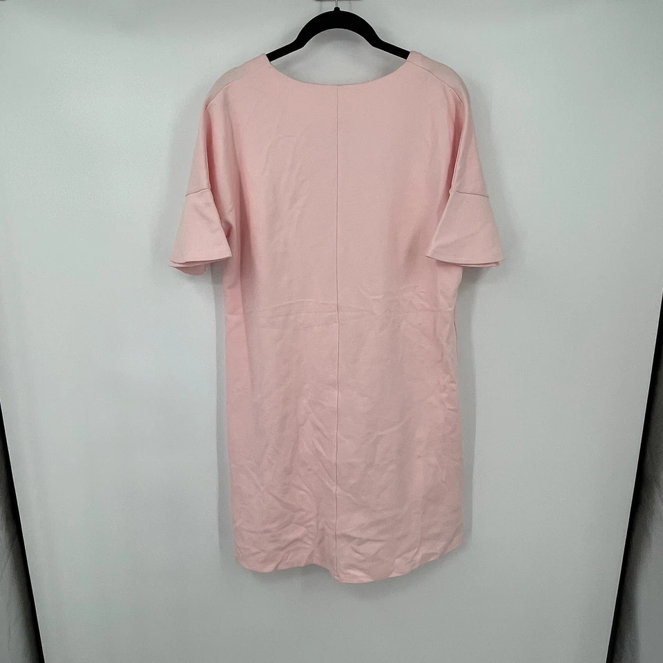 Isabella Oliver Womens Dress 2 Pink Short Sleeves Reesse Maternity Ponte Stretch - Image 4 of 4