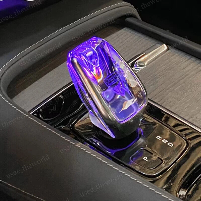 Crystal Gear Lever Shift Knob Shitfer For Volvo S60 S90 XC60 XC90 V60 2017-2024 - Image 2 of 4