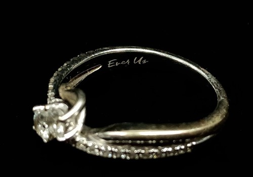 Kay Jewelers Ever Us Diamond Ring 1/2 ctw Round-cut 14K White Gold Ring 29297-1 - Picture 5 of 12