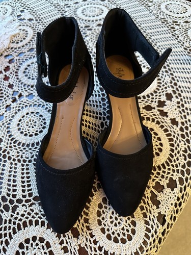 Style Co Black Wedge 7 M Yaranh - Picture 2 of 8