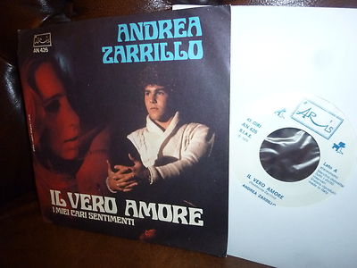 Andrea Zarrillo, Il Vero Amore, I Miei Cari Sentimenti, Italy Ars AN 426, 1976