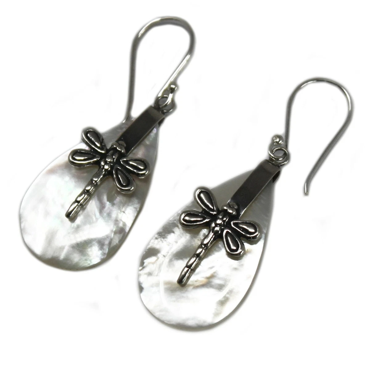 YAFEINI Orecchini a libellula in argento sterling turchese