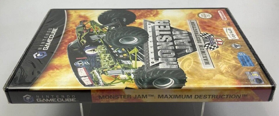 Gamecube Monster Jam Maximum Destruction ( 2002 ) UK Pal, New Factory Sealed - Image 4 of 4