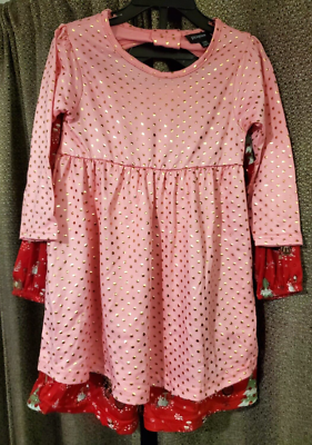 Picapino 2 Piece Toddler Girl Holiday Long Sleeve Dresses Size 12 Months  NWT | eBay