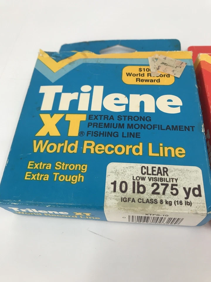 Lote De Colección Berkley Trilene XL Line XT Extra Fuerte De 2 10 lb Y 8 lb Foto 3 de 4