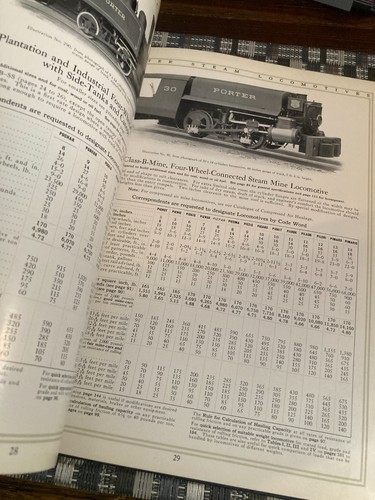 Locomotoras de vapor Porter-ligeras y pesadas: un catálogo de vapor original de 11ª edición - Imagen 18 de 23