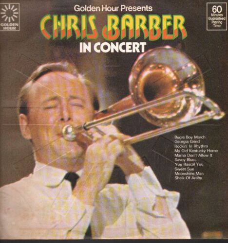 Chris Barber In Concert LP Vinyl UK Golden Hour - Ärmel hat leichte Ringwear und - Bild 1 von 4