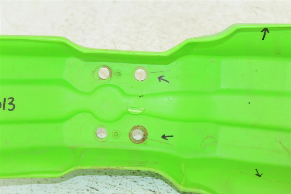 Kawasaki KX 80 1991 guardabarros delantero de plástico Foto 4 de 4