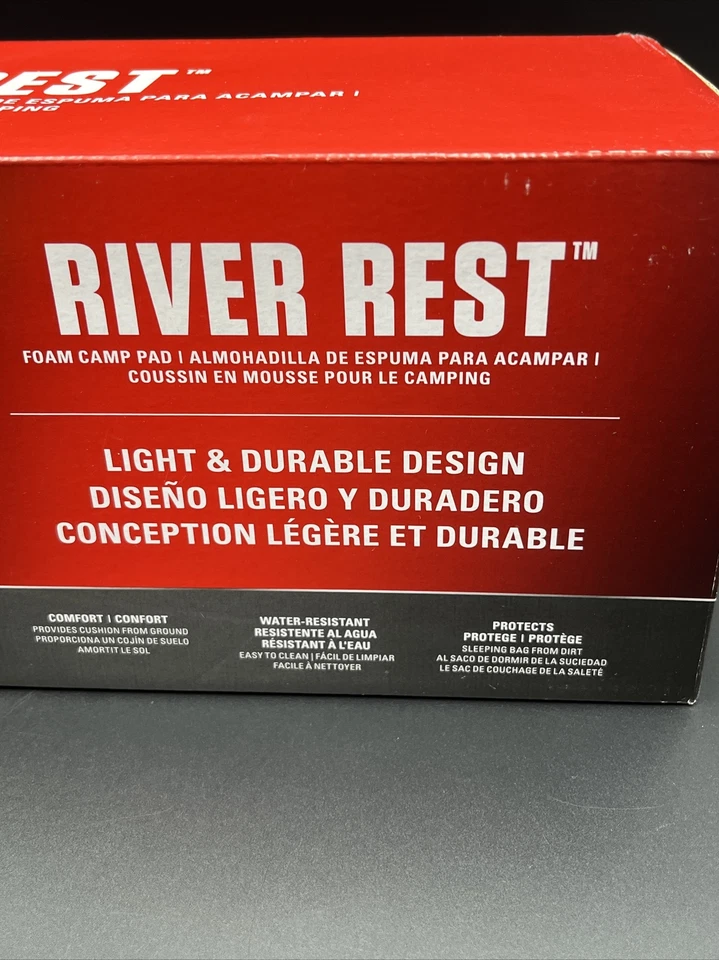 Almohadilla de campamento de espuma Coleman River Rest 73"x20,47"x0,6" Foto 2 de 4