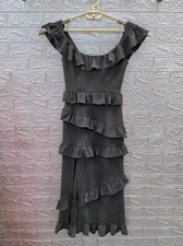 New Show Me Your Mumu Black Stretch Greta Dress Sz. S