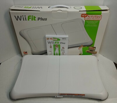 Nintendo Wii Fit Plus with Balance Board CIB 894581599080| eBay