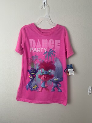 troll dance party pajama nightgown