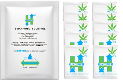 Humi-Smart 58% RH 2-Way Humidity Control Packet   8 Gram 10 Pack