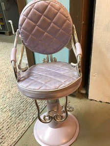 american girl doll hair salon chair