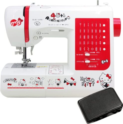 Hello Kitty 40th Anniversary Computerized Sewing Machine JP