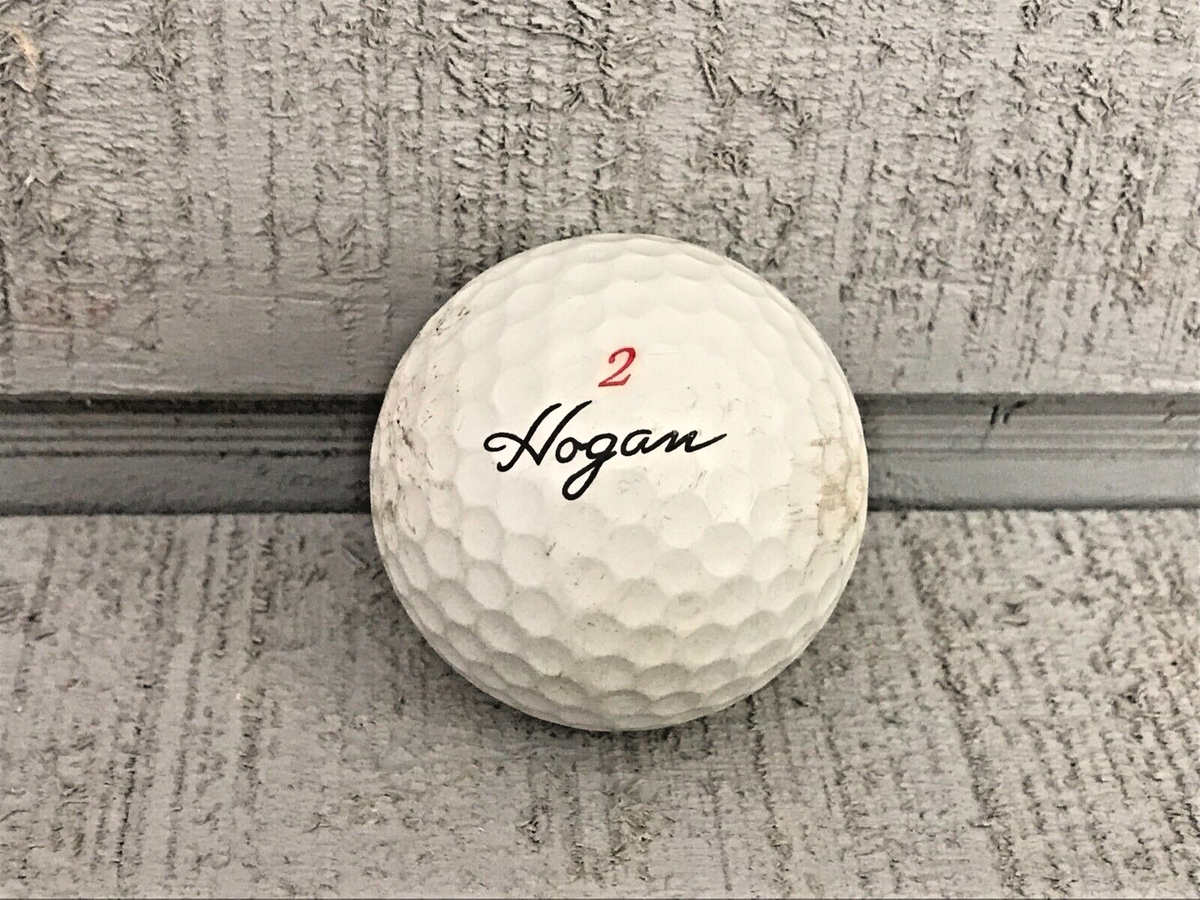 Vintage Collectible HOGAN #2 Apex Tour White Golf Ball ~ BEN HOGAN