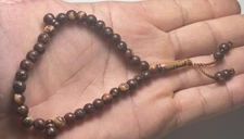 Islamic Prayer Beads Made of wode Misbaha Tasbih Rosary  Muslim Dhikr Subha